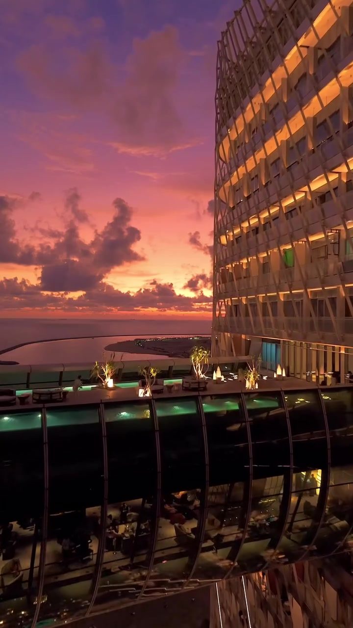 Experience Golden Hour Sunsets from ITC Ratnadipa's Rooftop Pool