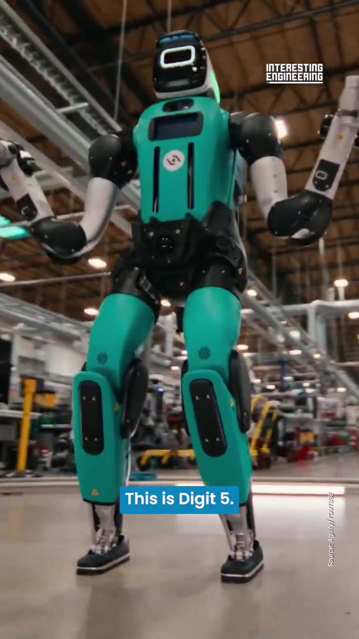 Agility Robotics Digit 5: New Humanoid Robot