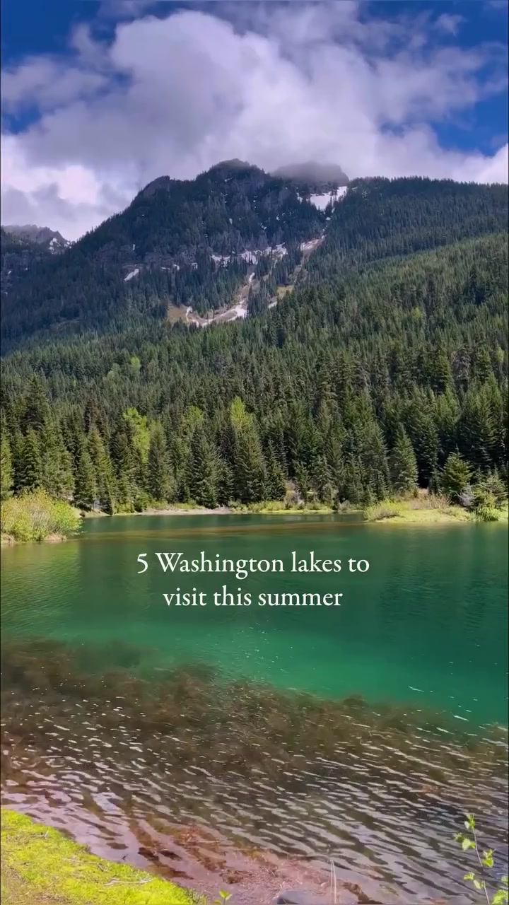 Washington Lakes: 5 Summer Travel Destinations