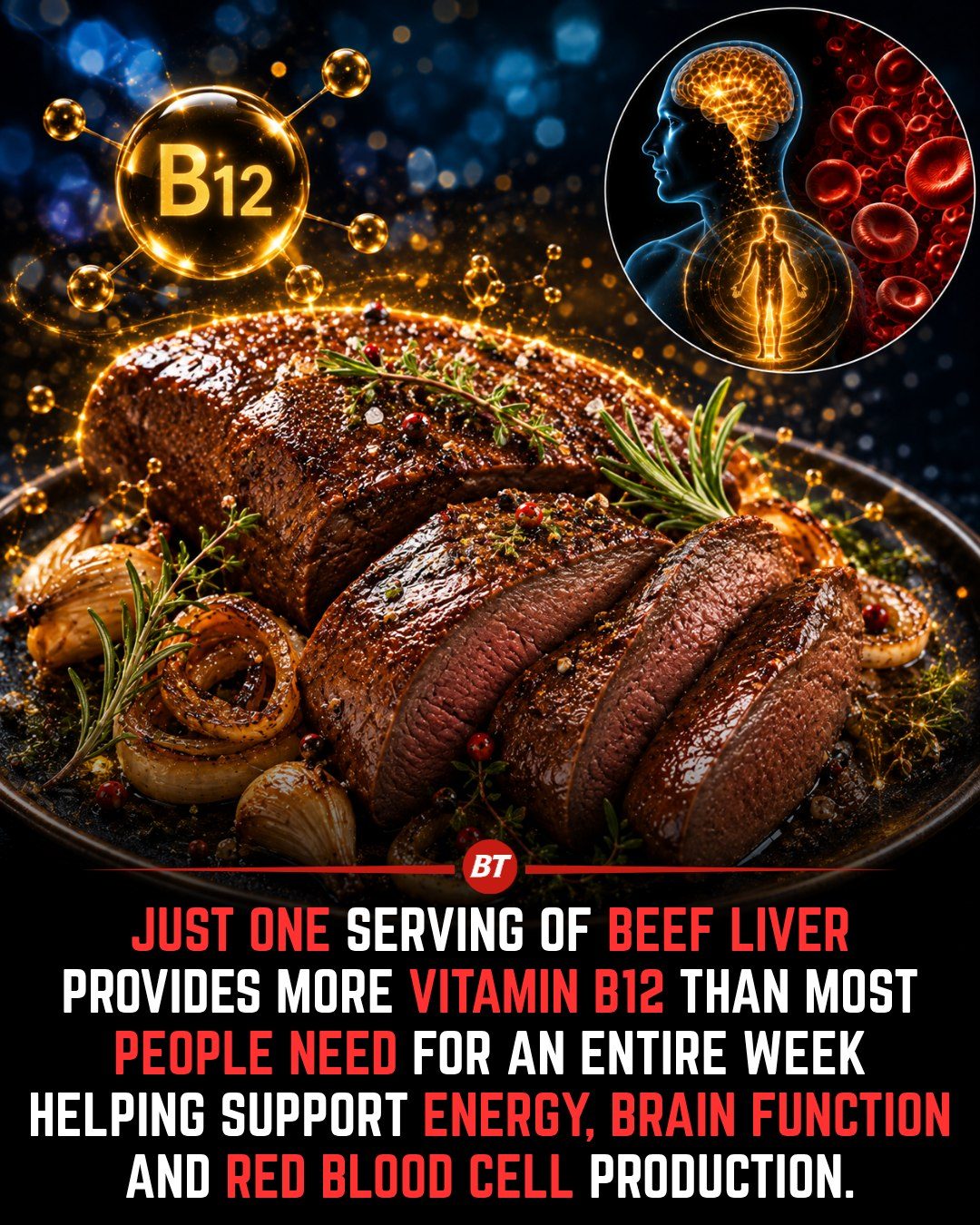 Beef Liver's Surprising Vitamin B12 Benefits