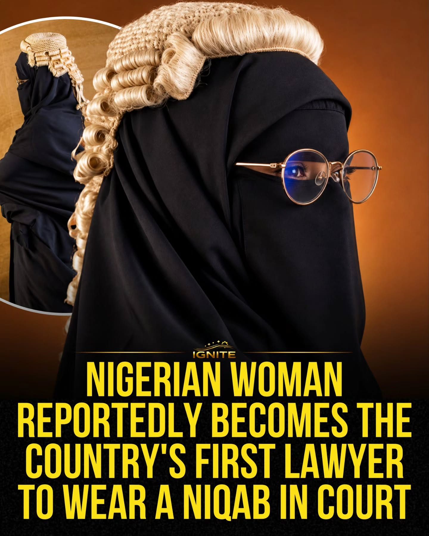 Pioneering Inclusivity: Nigeria's First Niqabi Lawyer
