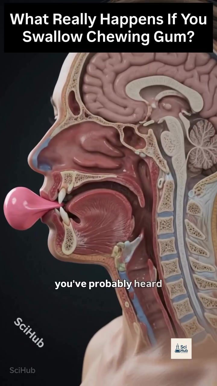 Where Does Chewing Gum Go After You Swallow It?