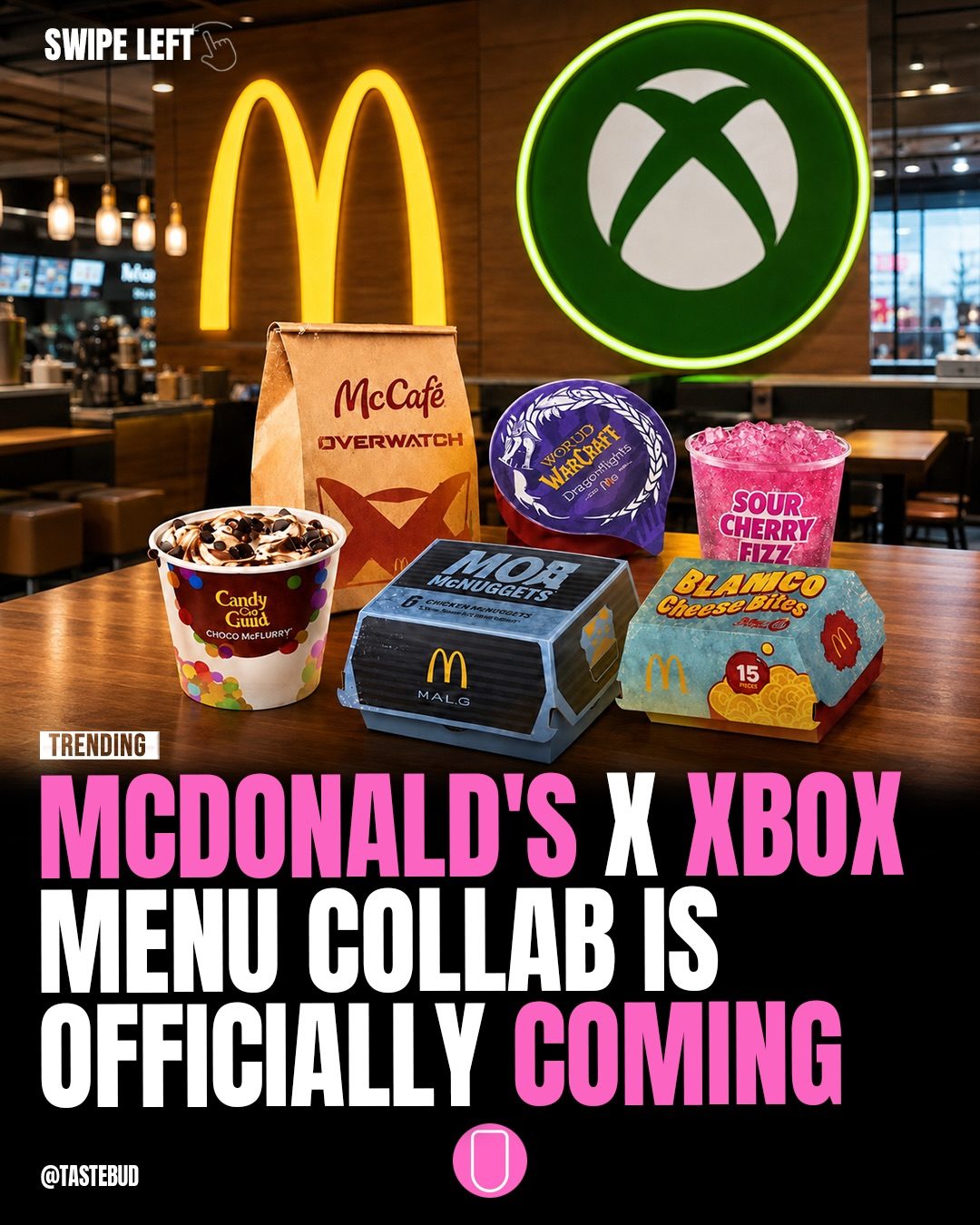 McDonald's Xbox Menu Collaboration: Game-Themed Food