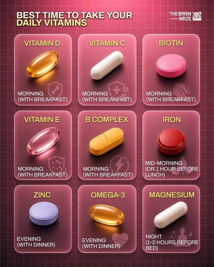 Maximize Vitamin Absorption: Timing Guide for Daily Supplements