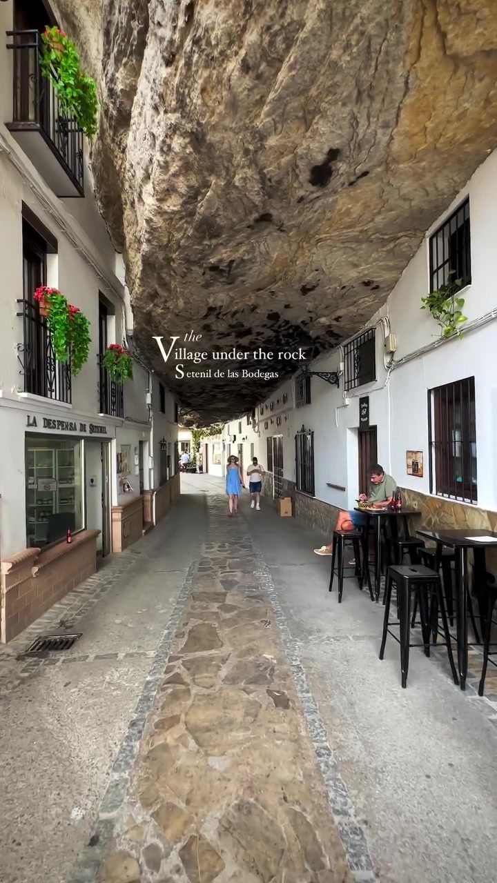 The Enchanting Village of Setenil de las Bodegas
Built Under a Massive Rock
