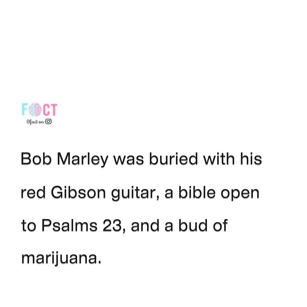 Bob Marley’s Burial Items and Their Meaning