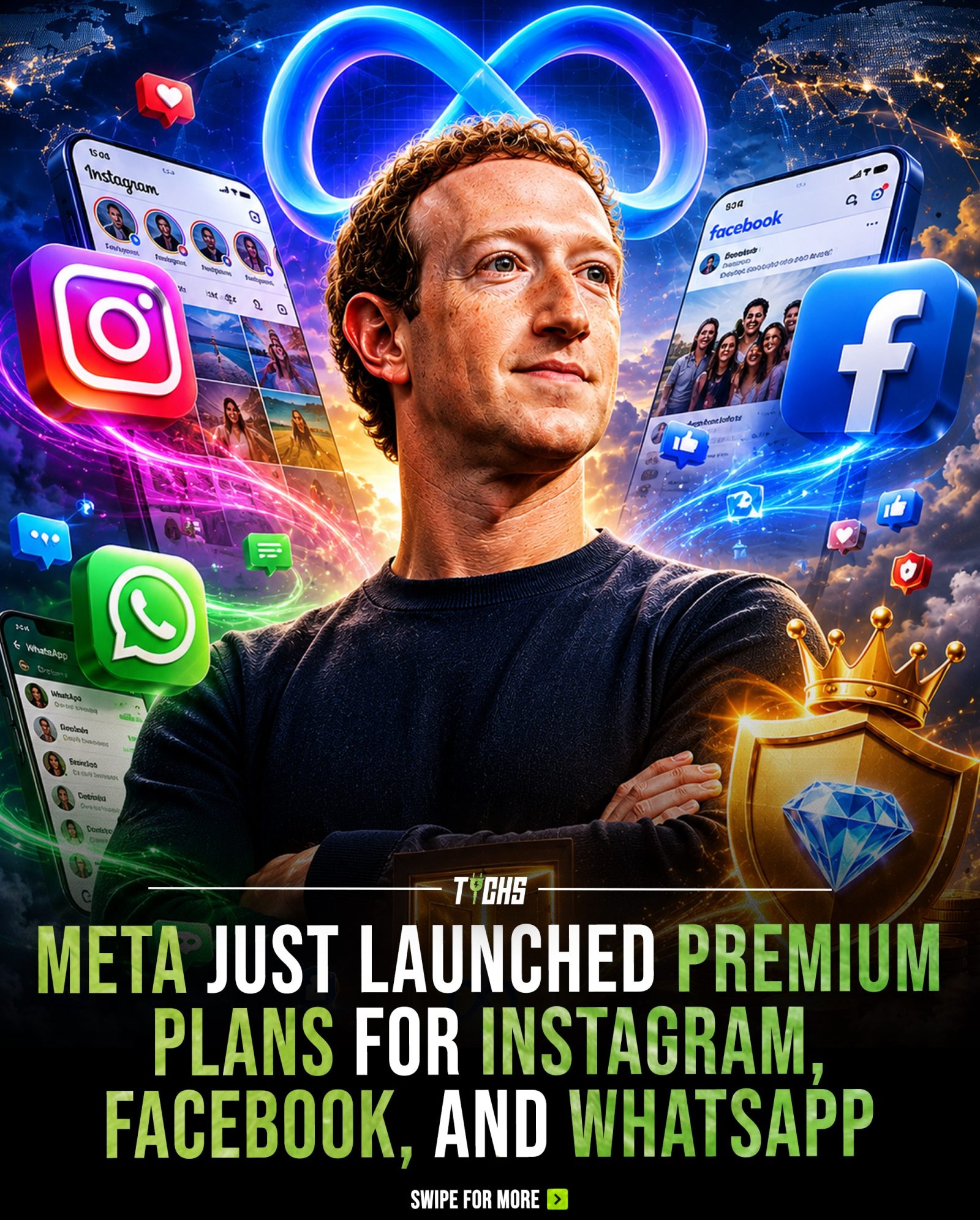 Meta's New Premium Plans: Enhancing Instagram, Facebook, and WhatsApp