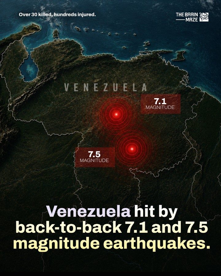 Venezuela's Devastating Earthquakes: 7.1 & 7.5 Magnitude Quakes