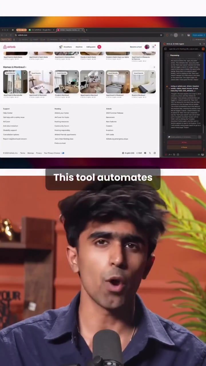 Automate Airbnb Tasks with Retriver AI Browser Extension