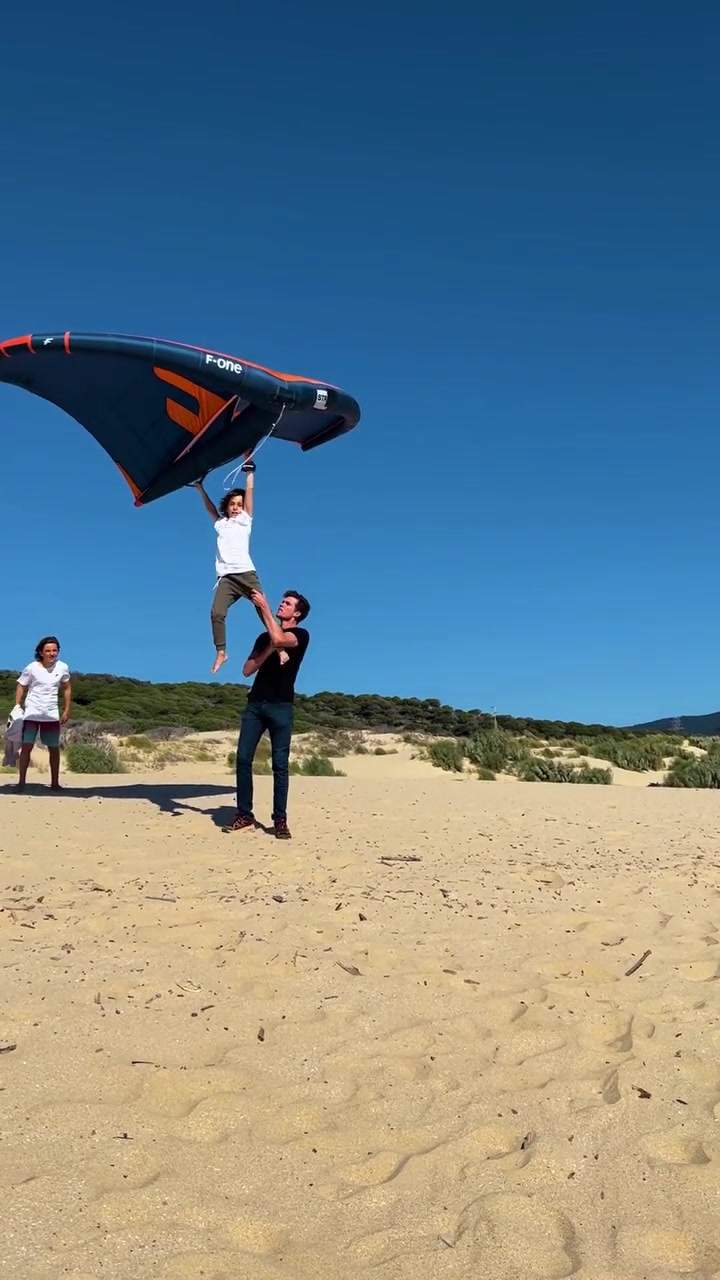 Kite Surfing with F-One: Beach Adventure