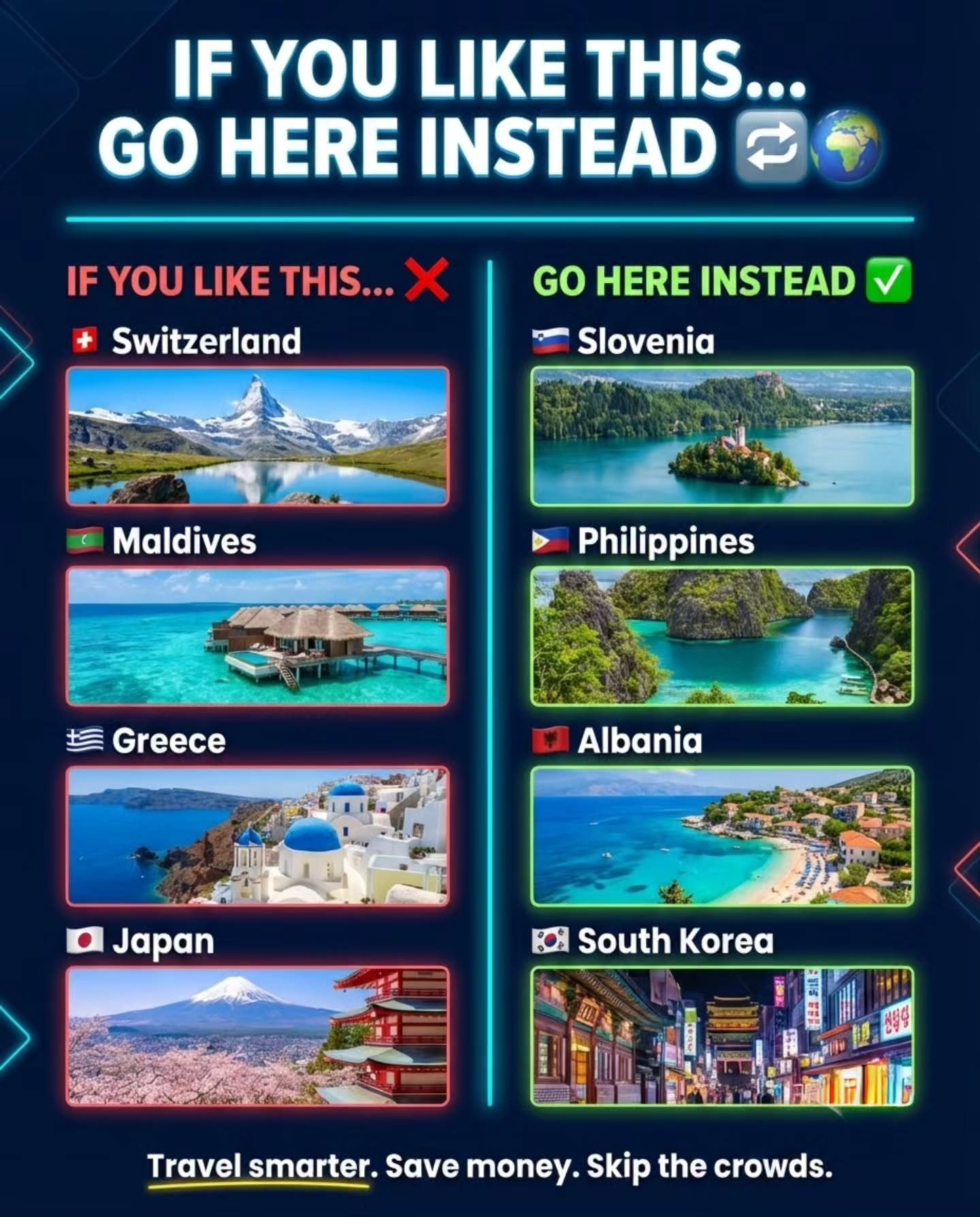 Explore Budget-Friendly Alternatives to Popular Travel Destinations