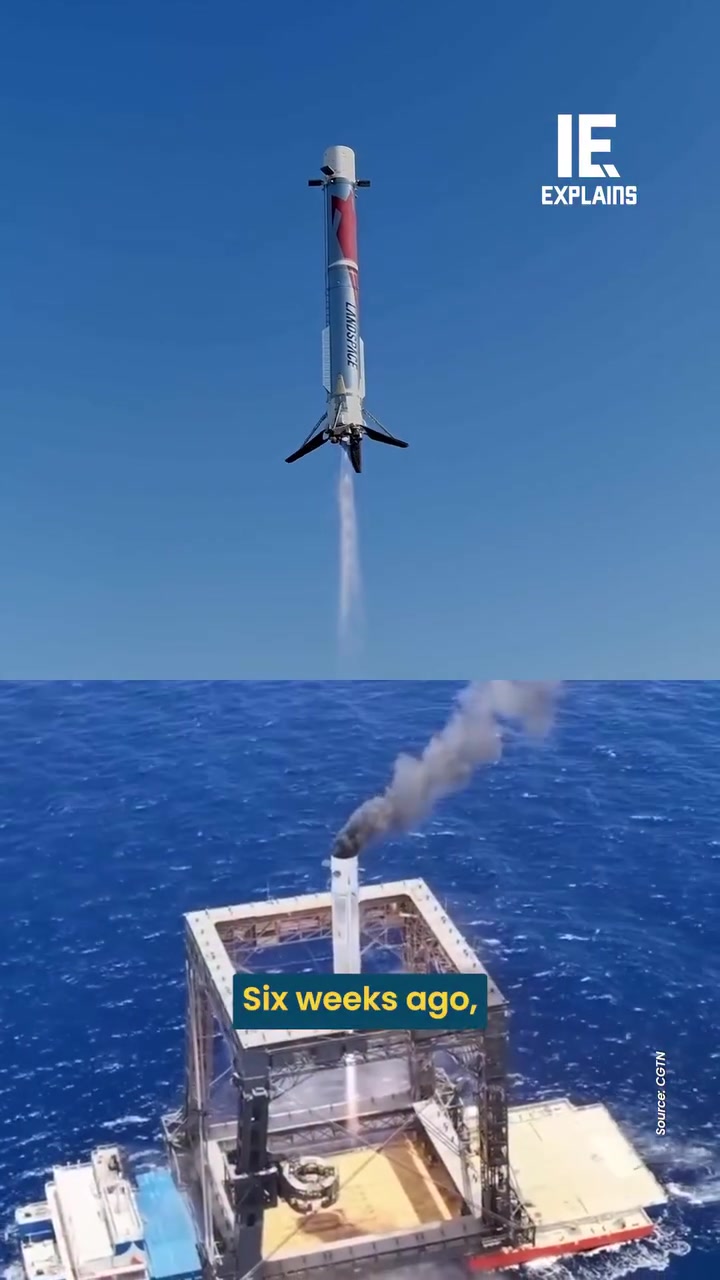 Zhukai-3 Rocket Lands on Legs in China