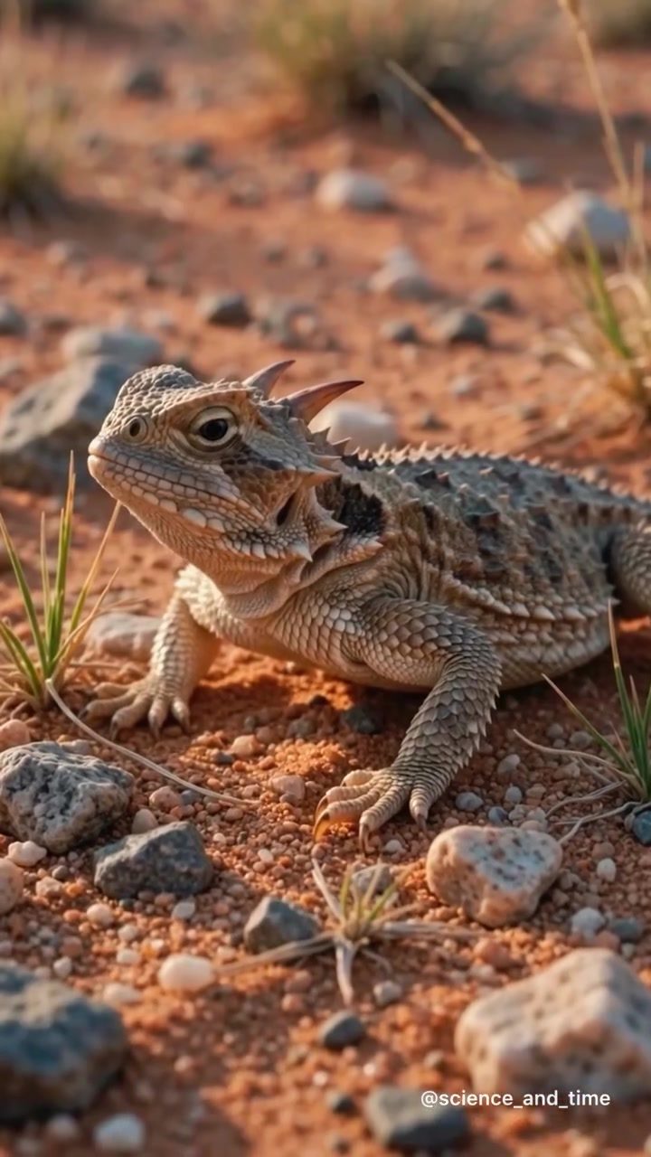 The Texas Horned Lizard's Unusual Blood-Shooting Defense