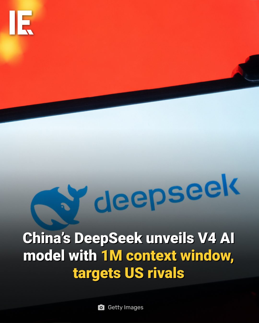DeepSeek Unveils V4 AI Model with 1M Context Window