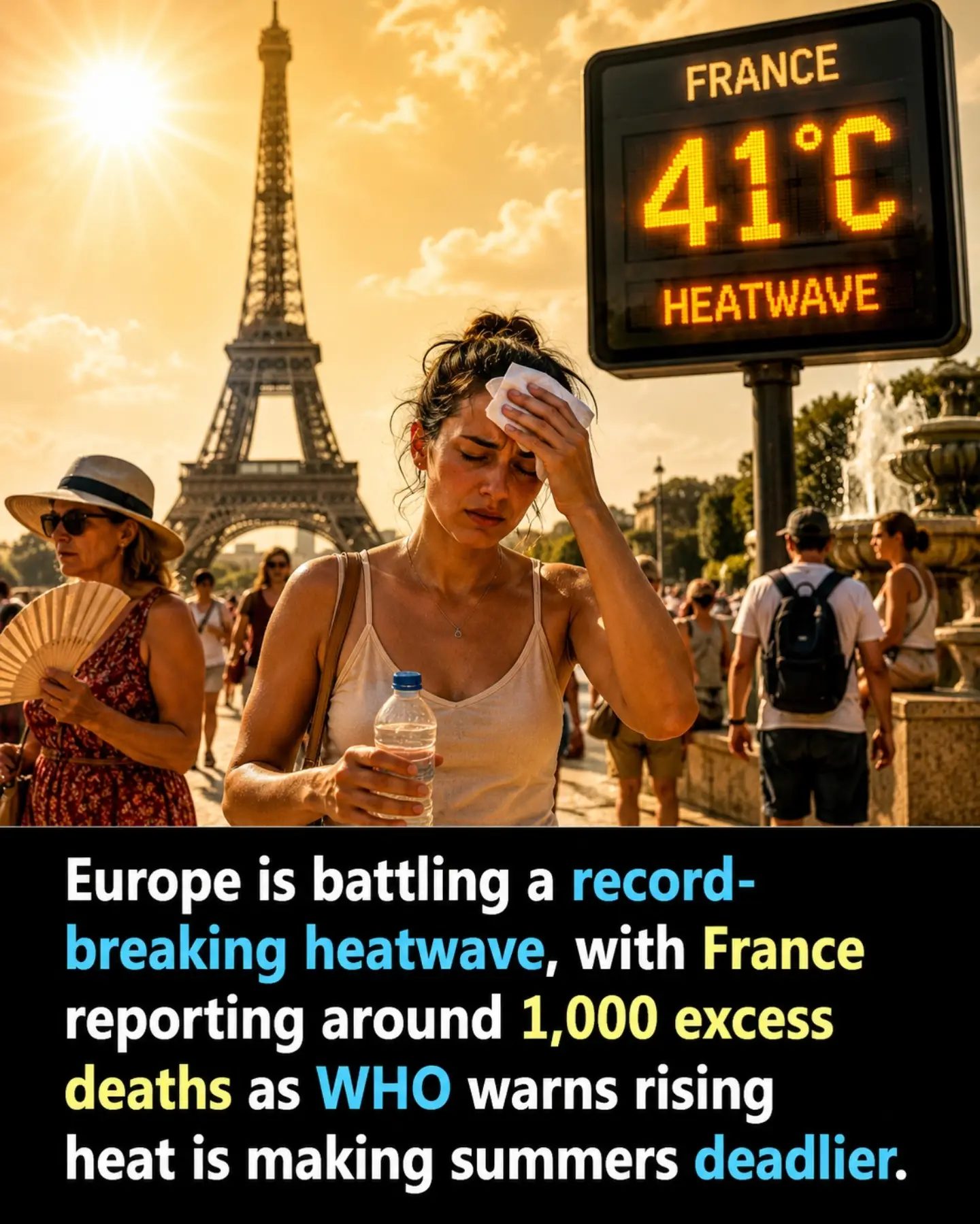 France Bracing for Deadly 41°C Heatwave