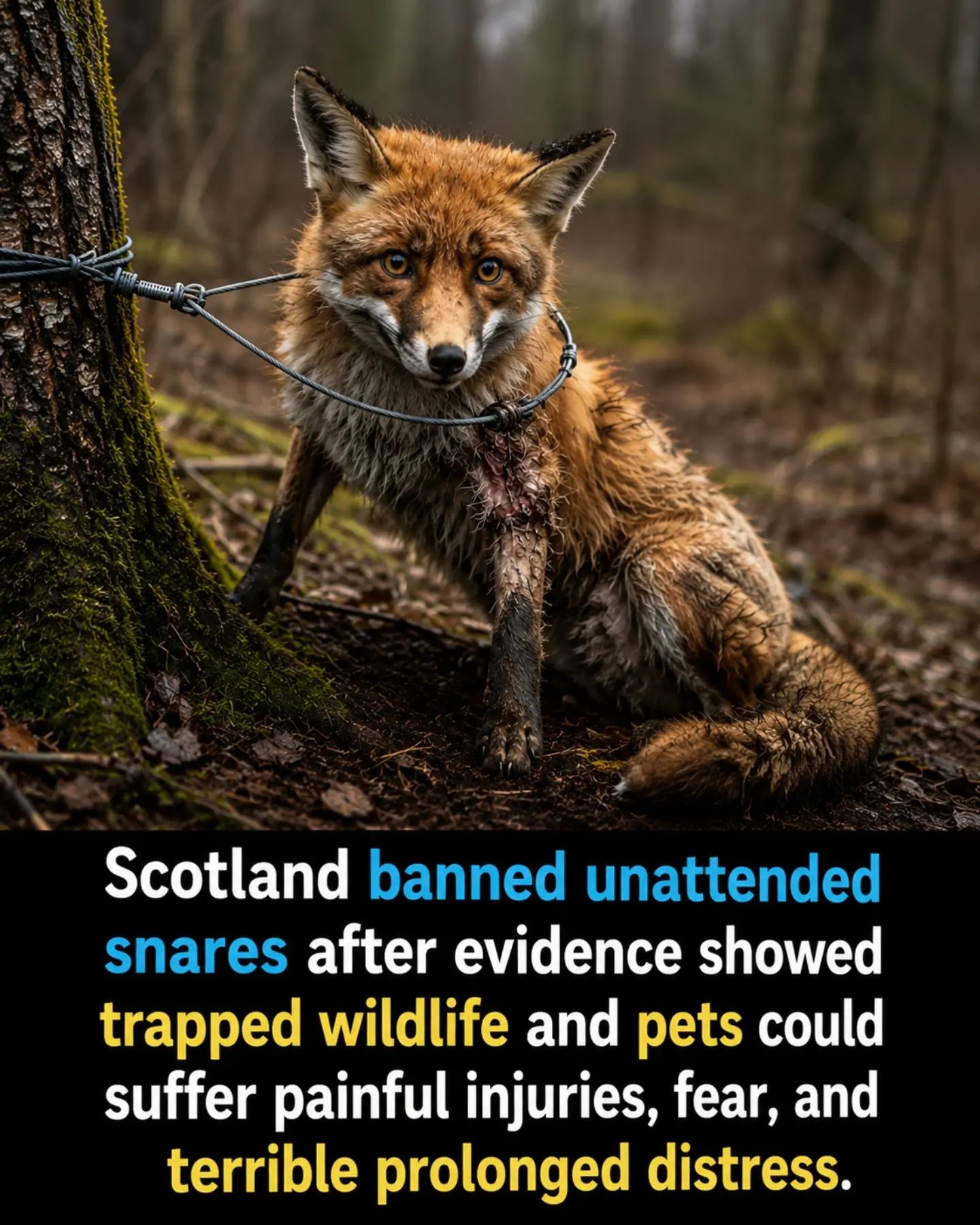 The Devastating Effects of Snares on Wildlife