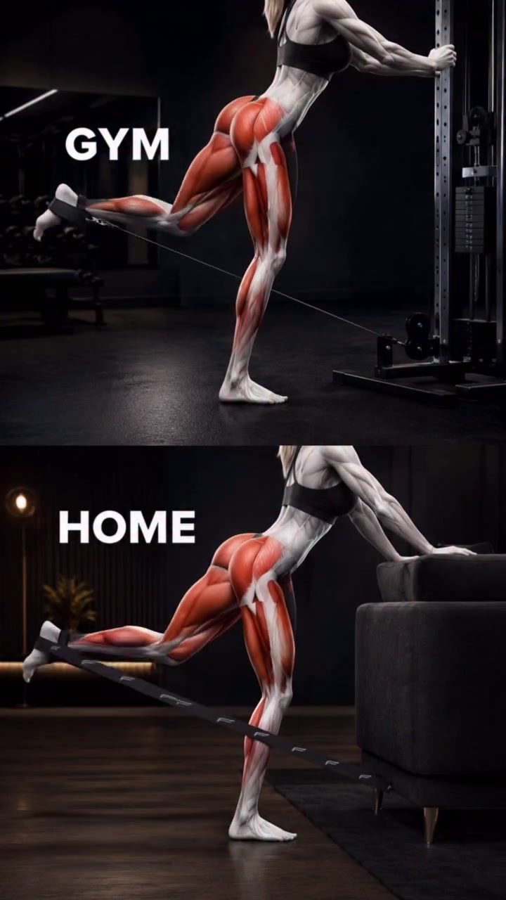 Gym vs Home Leg Workouts: Effective Exercises with Household Items