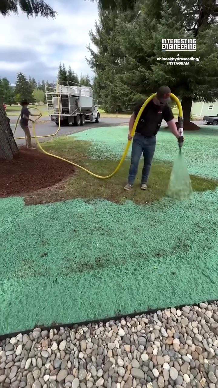 Hydroseeding: Lawn Establishment Made Easy