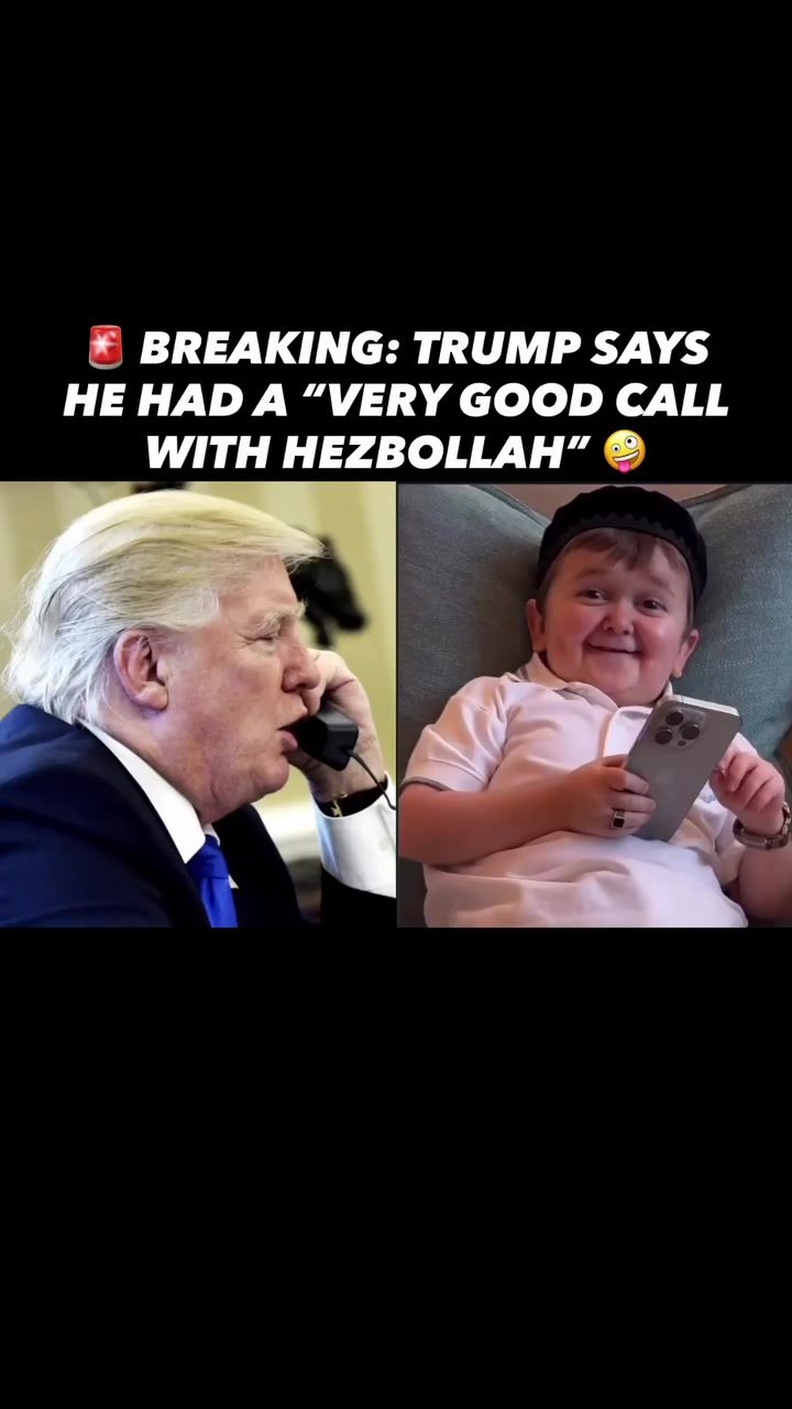Trump's "Good" Call with Hezbollah: A Satirical Take