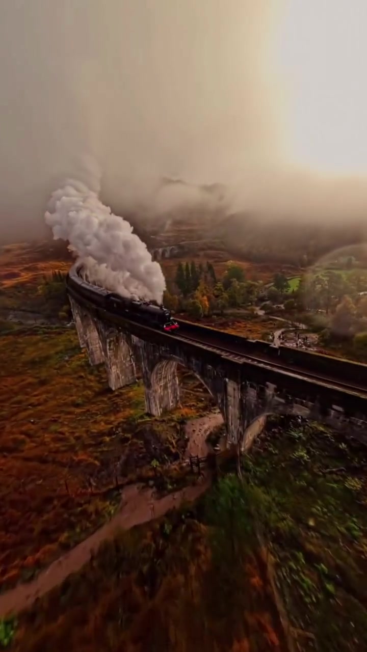 Glenfinnan Viaduct: Iconic Train Journey in Scotland