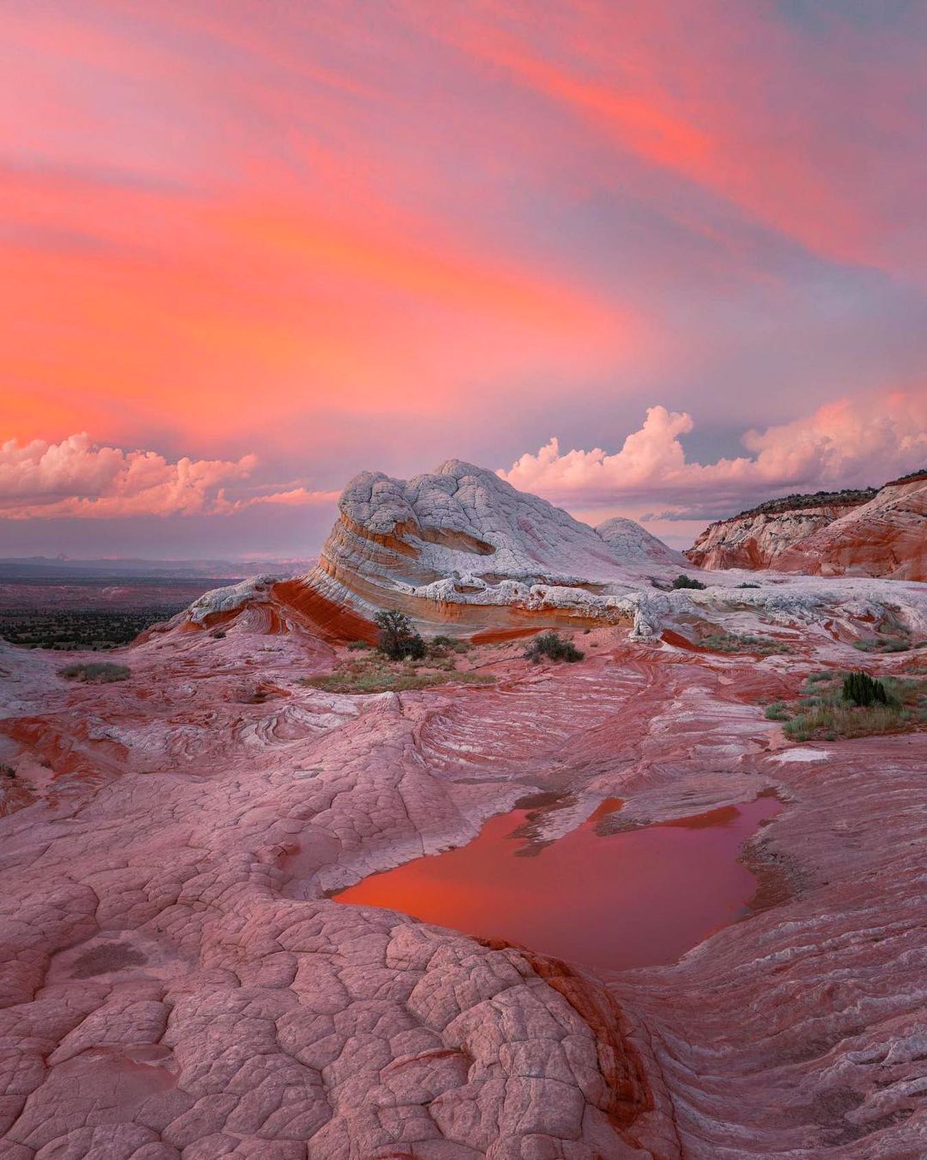 White Pocket Sunset Landscape: Arizona's Hidden Gem