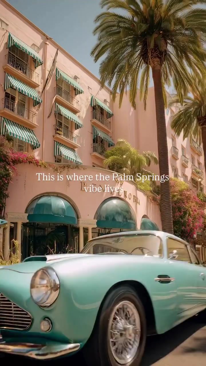 Luxurious Palm Springs Hotel Tour: Loews Vibes