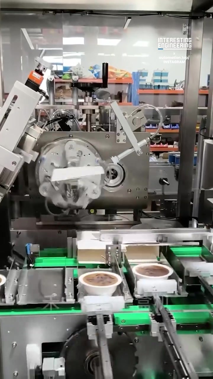 Automated Rotary System in Action: Precision Food Packaging