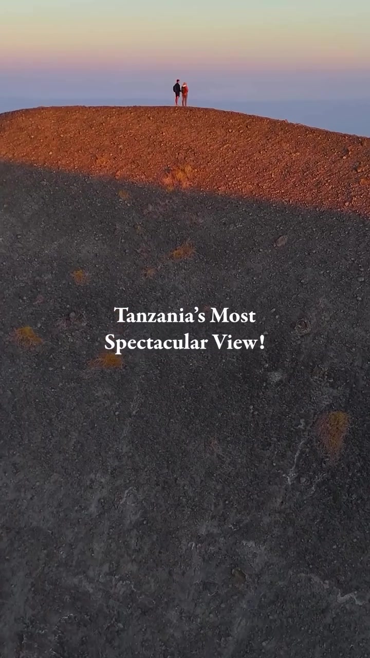 Tanzania's Volcanic Landscape and Flamingo Lake