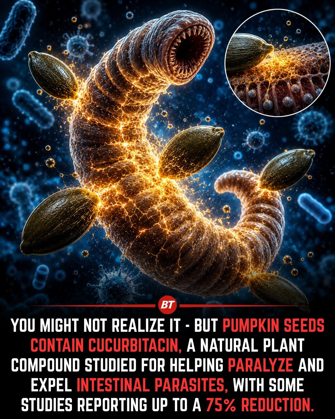 Discover the Science Behind Pumpkin Seeds' Parasite-Fighting Power