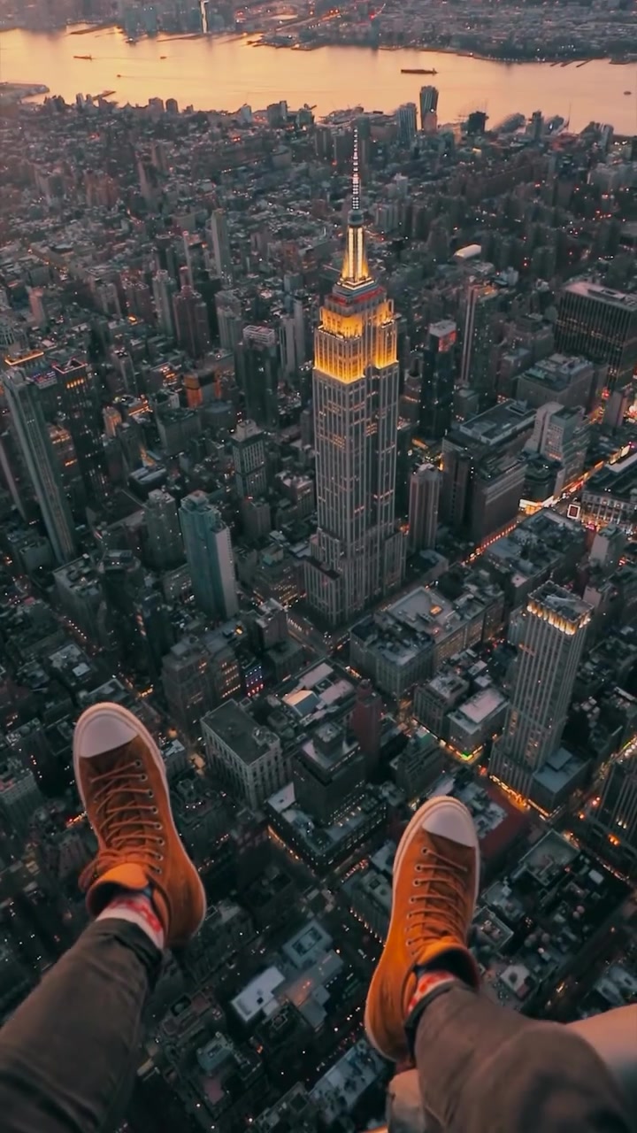 New York City View from Empire State Building