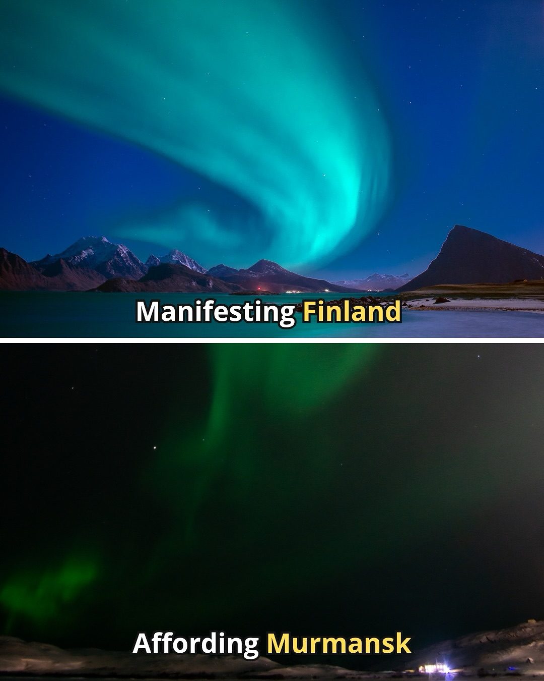 Affordable Northern Lights Views: Finland vs. Murmansk