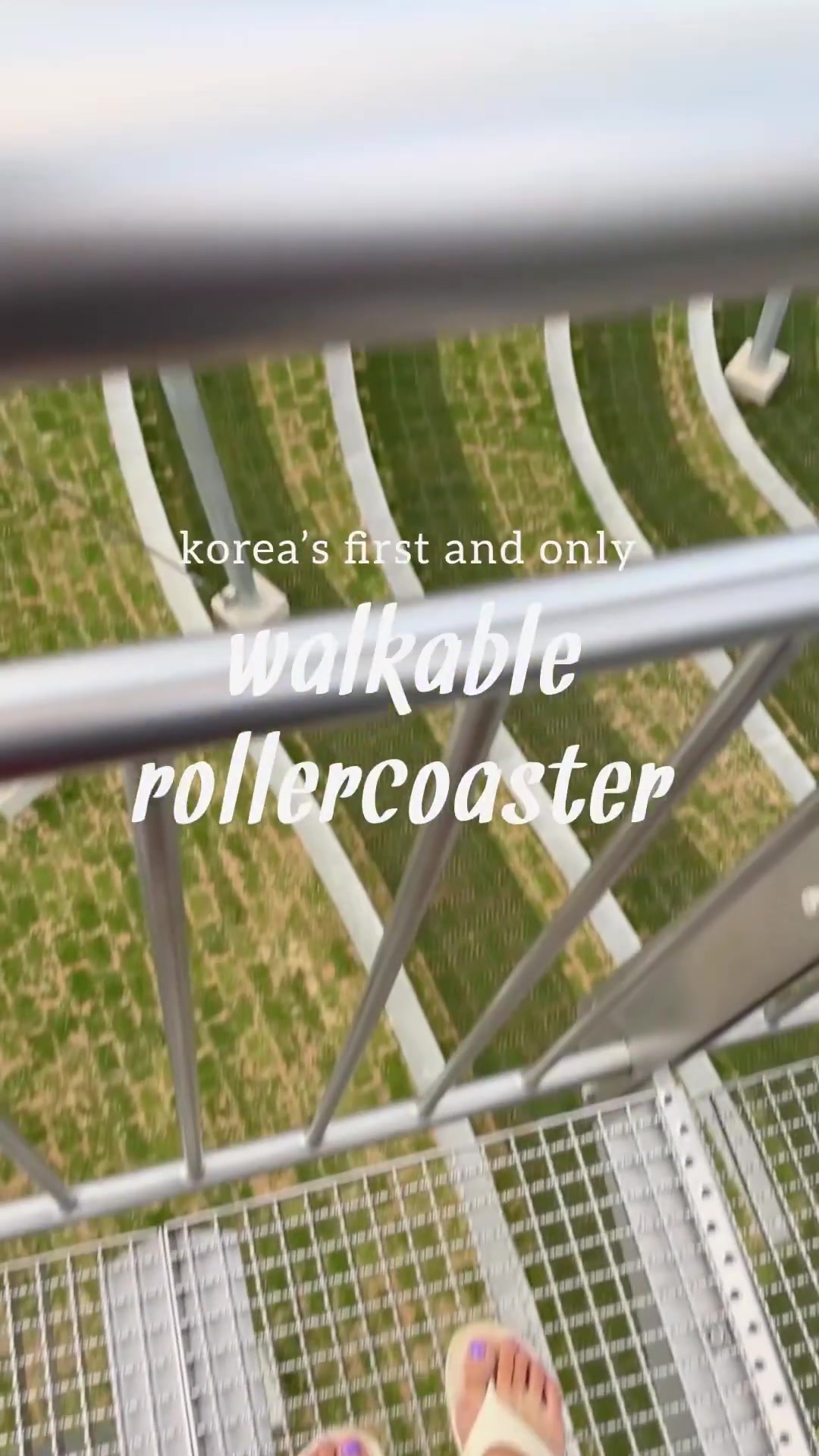Pohang's Space Walk: Korea's First Walkable Rollercoaster