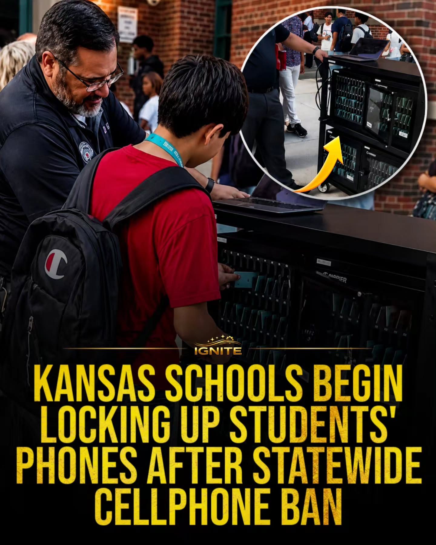 Kansas Schools Use Algodler Machines for Statewide Phone Ban