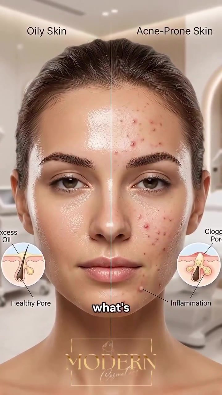Understanding Oily Skin vs. Acne-Prone Skin: Key Differences
