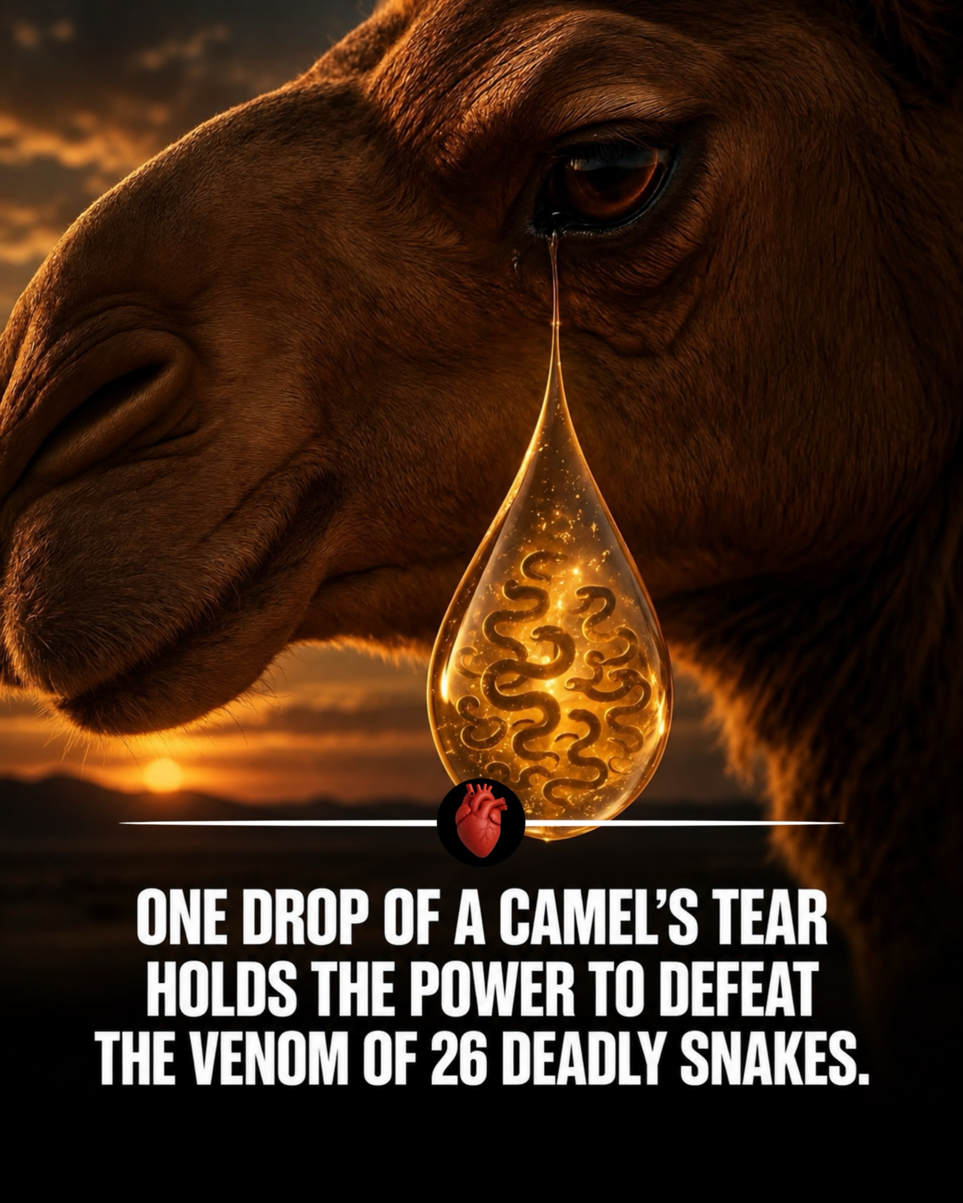 Camel's Tear Power: Defeating 26 Deadly Snake Venoms