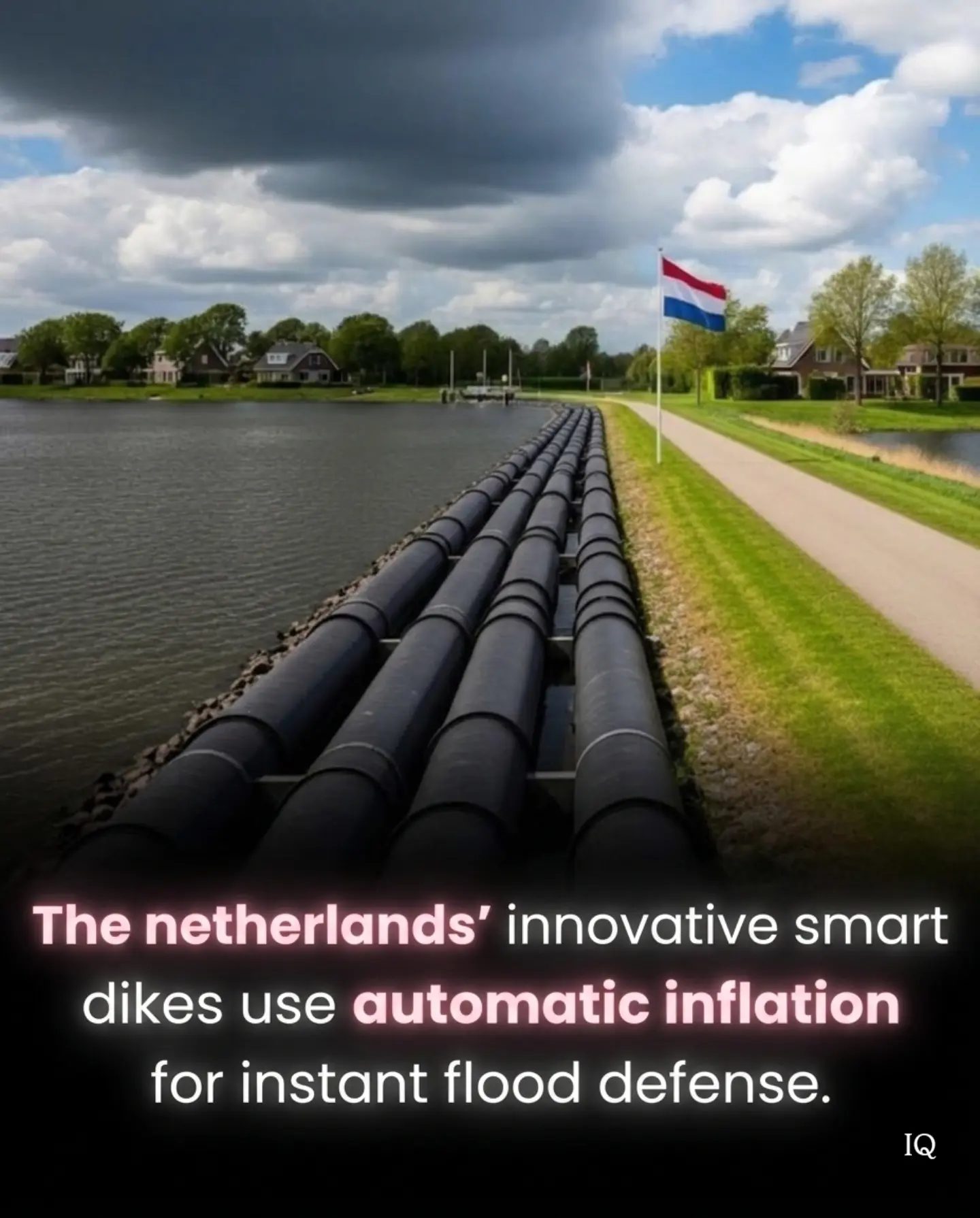 The Netherlands' Smart Dikes: Innovative Flood Defense