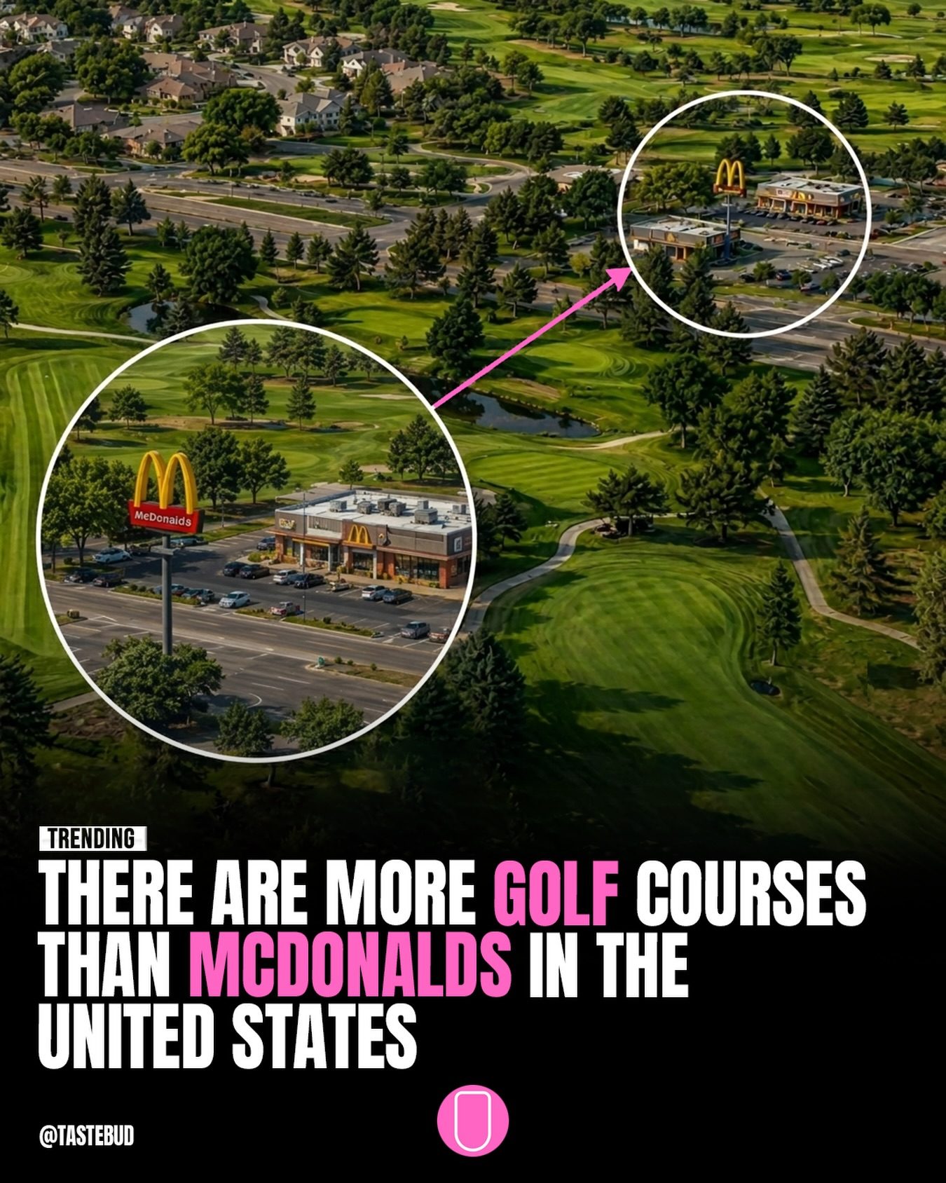 The Surprising Truth: More Golf Courses Than McDonald's in US