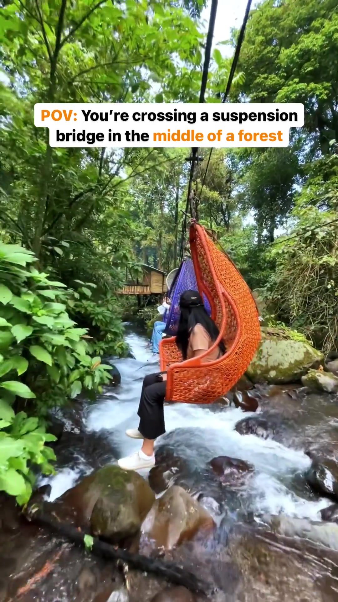 **Crossing Situ Gunung's Record-Breaking Suspension Bridge**