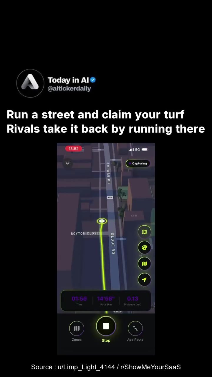 Discover the Running App Turning City Streets into Competitive Turf
