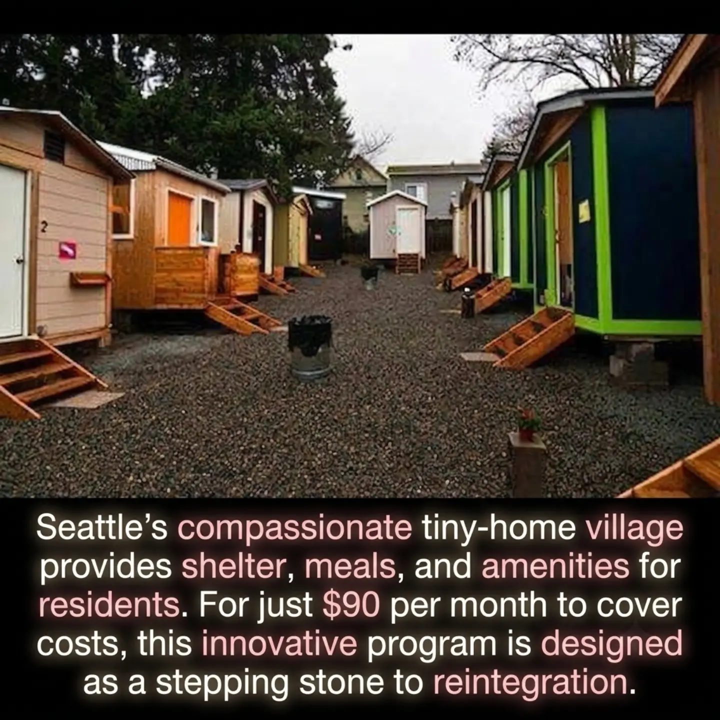 Seattle's Tiny Home Village: A Compassionate Solution for Reintegration
