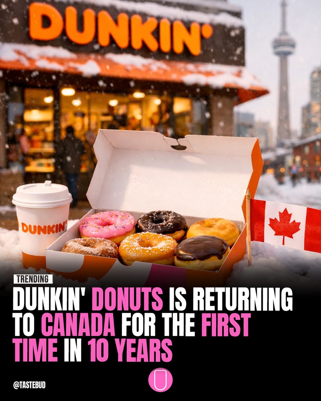 Dunkin' Donuts' Big Return to Canada: What to Expect