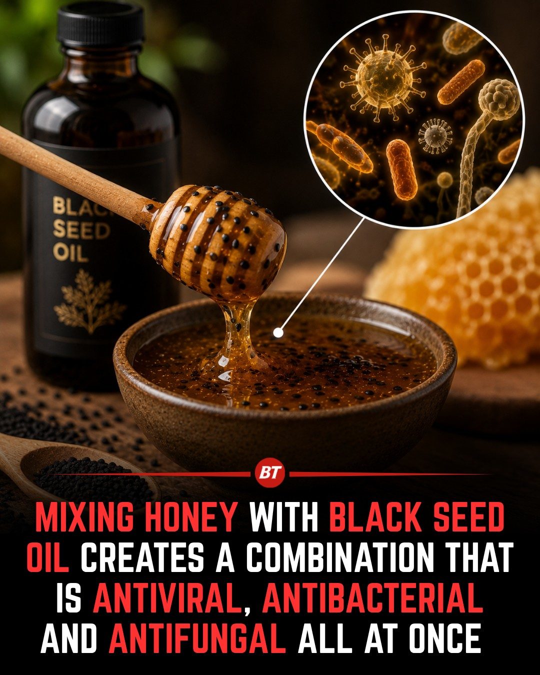 Combining Black Seed Oil and Honey