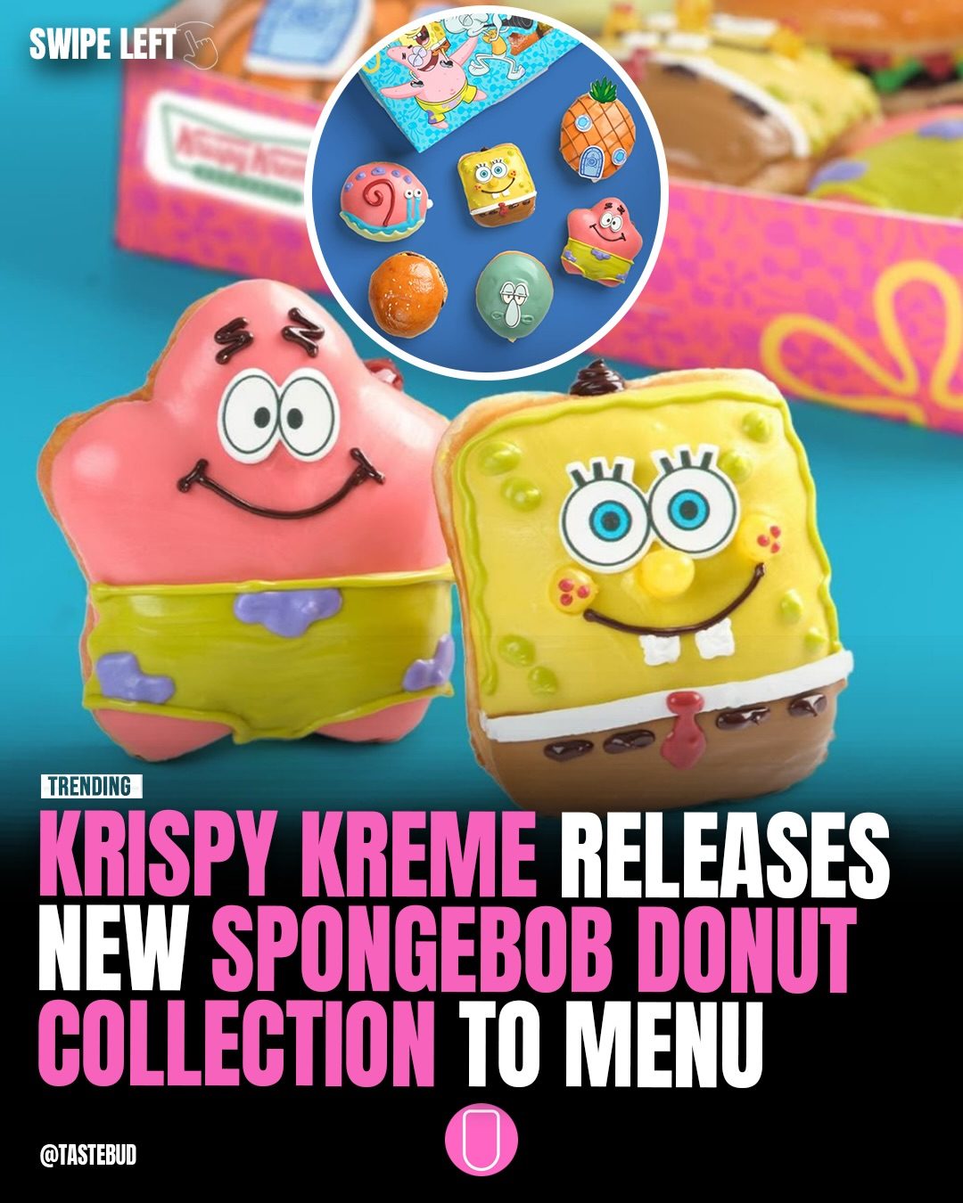 Krispy Kreme Launches SpongeBob Donut Collection in Philippines