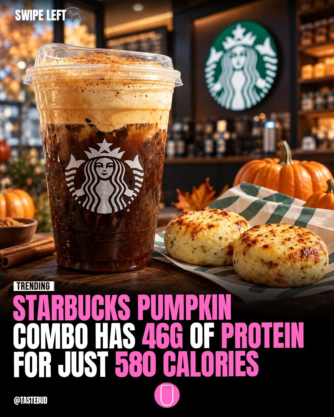 Starbucks Pumpkin Protein Cold Brew Nutrition Facts