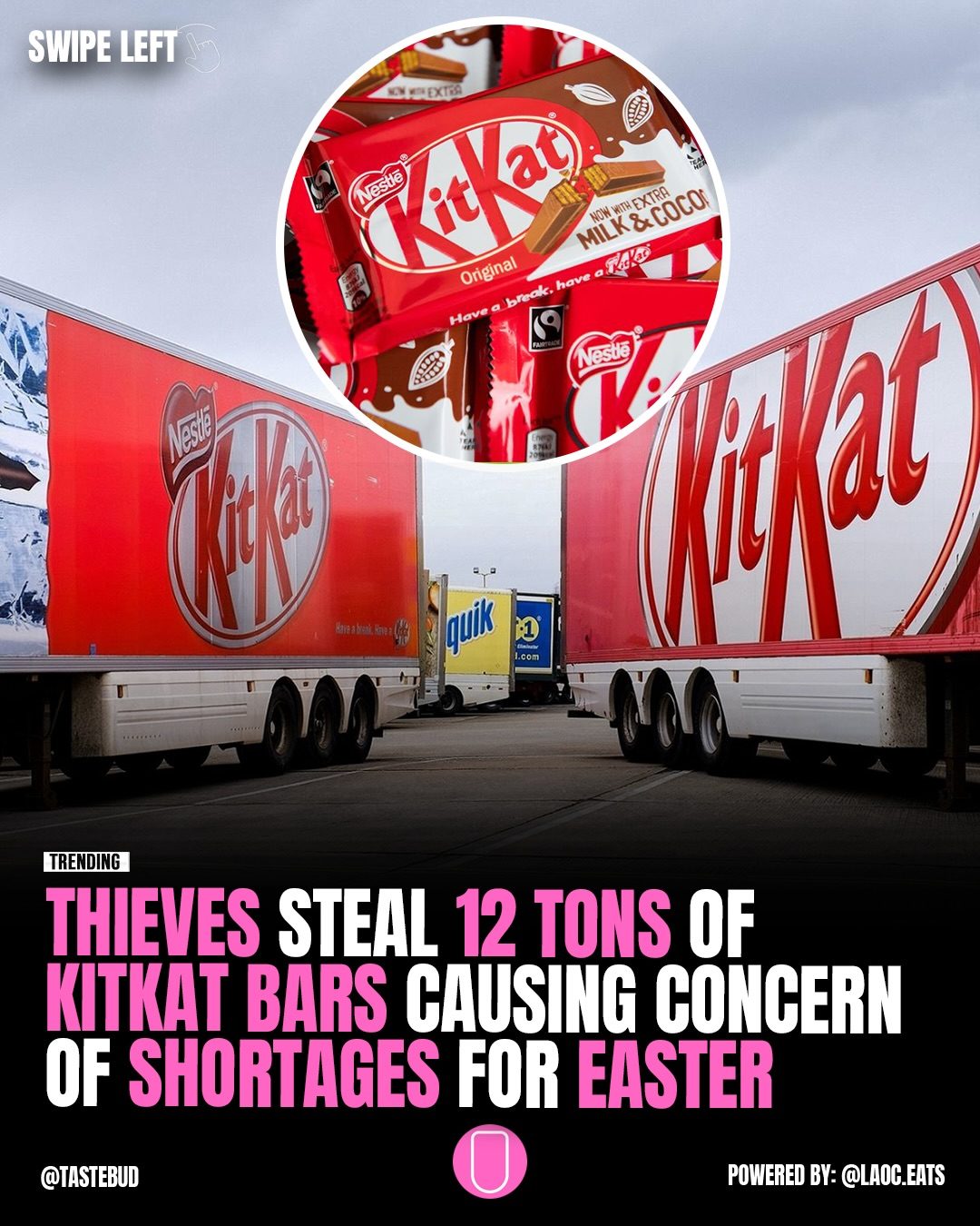 KitKat Theft: 12 Tons Stolen, Easter Shortages Feared