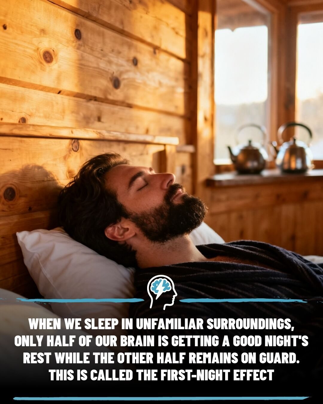 The First-Night Effect: How Your Brain Keeps You Safe in Unfamiliar Sleeping Environments