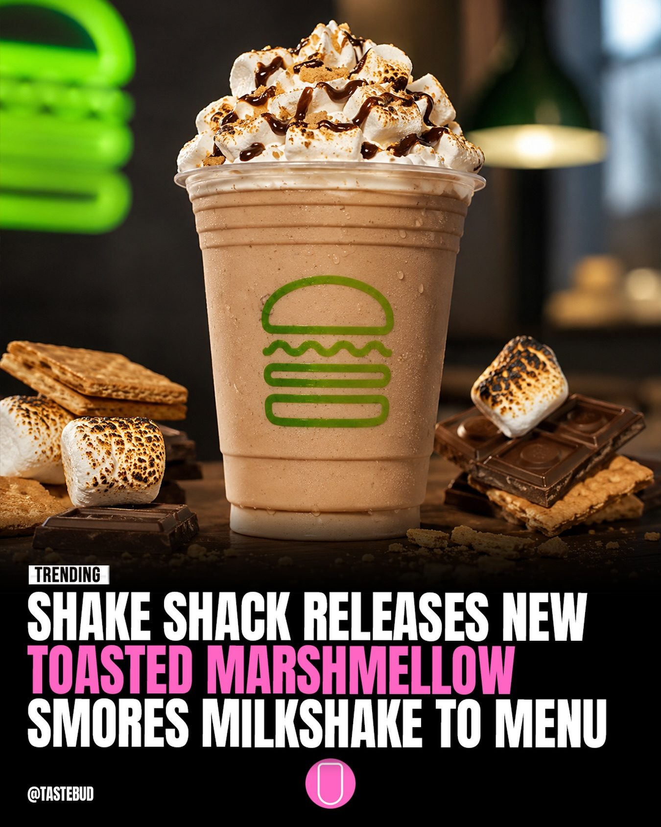 Shake Shack's New Toasted Marshmallow S'mores Milkshake makes summer a treat