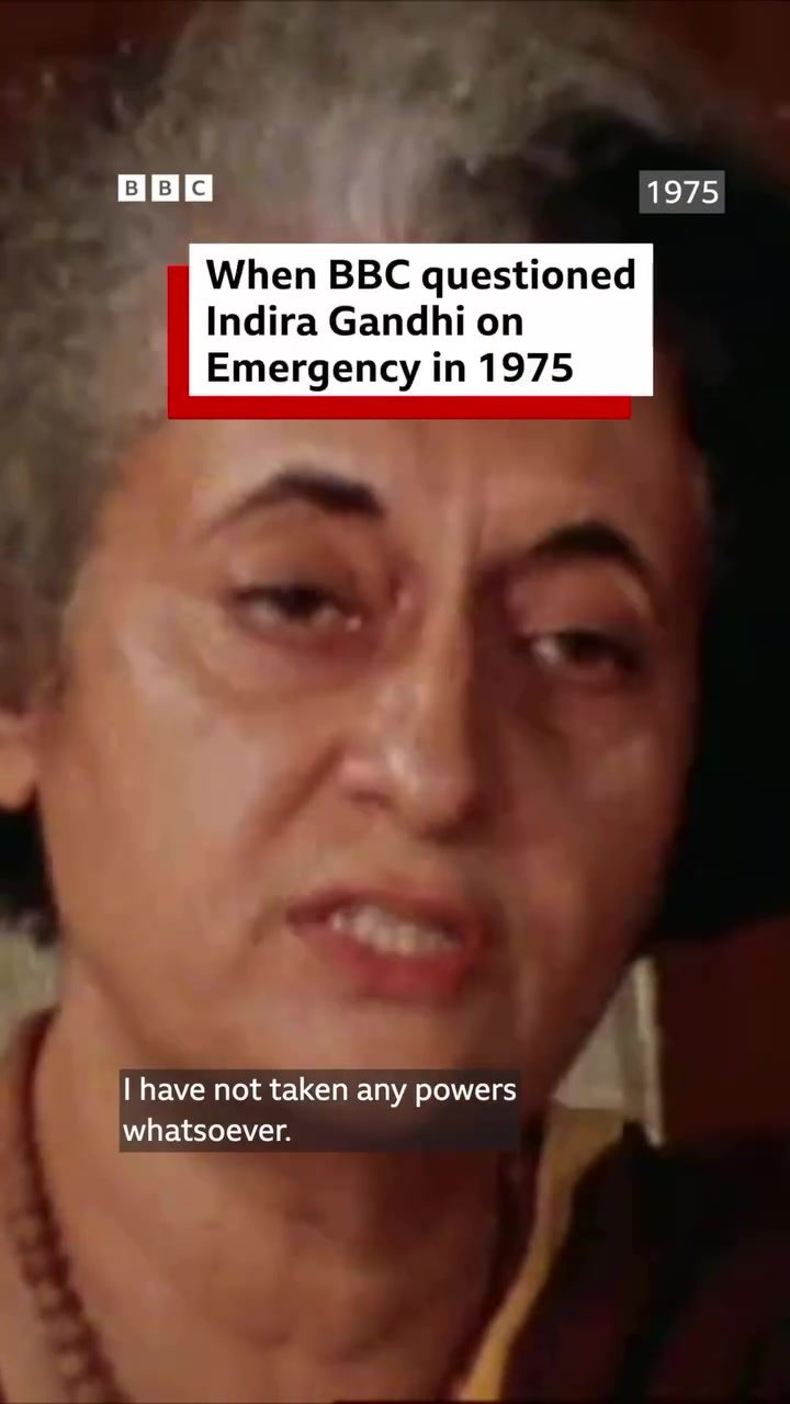Indira Gandhi on the Emergency: Defending Her Decisions
