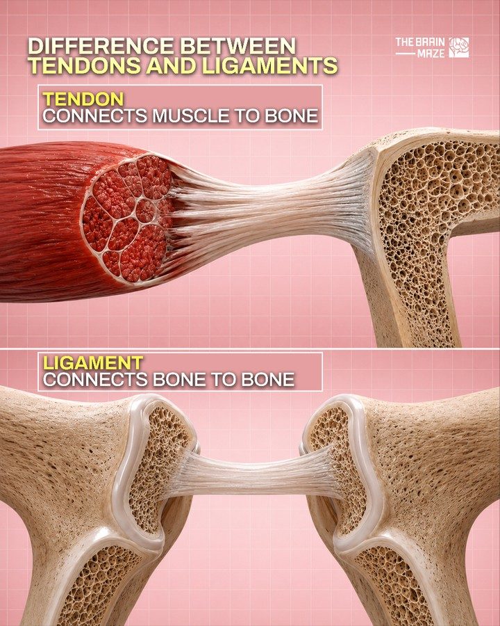 Learn the Key Differences: Tendons vs Ligaments