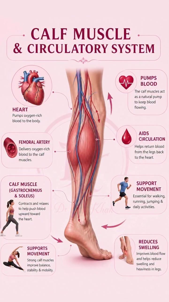 Discover How Calf Muscles Boost Heart Health and Mobility